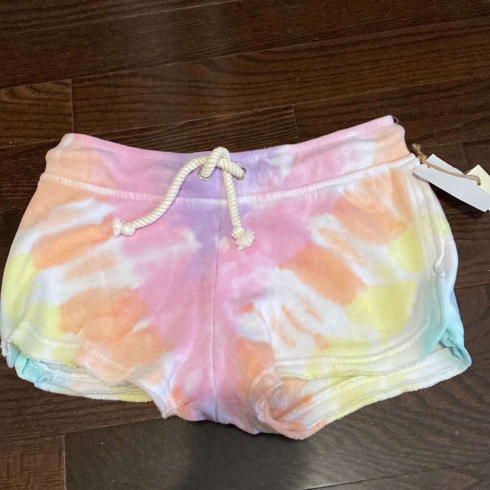 TIE-DYE SWEAT SHORTS